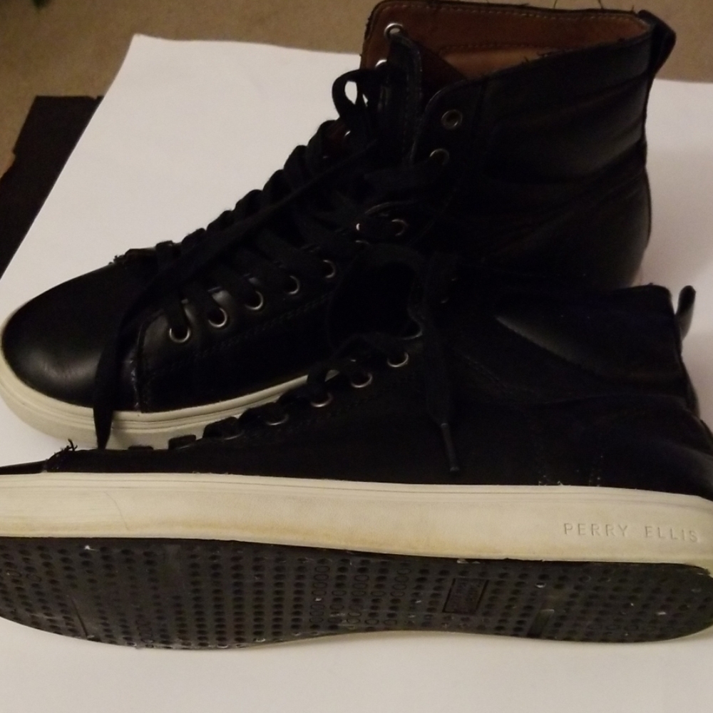 Men's Perry Ellis Shoes - Leather shoes